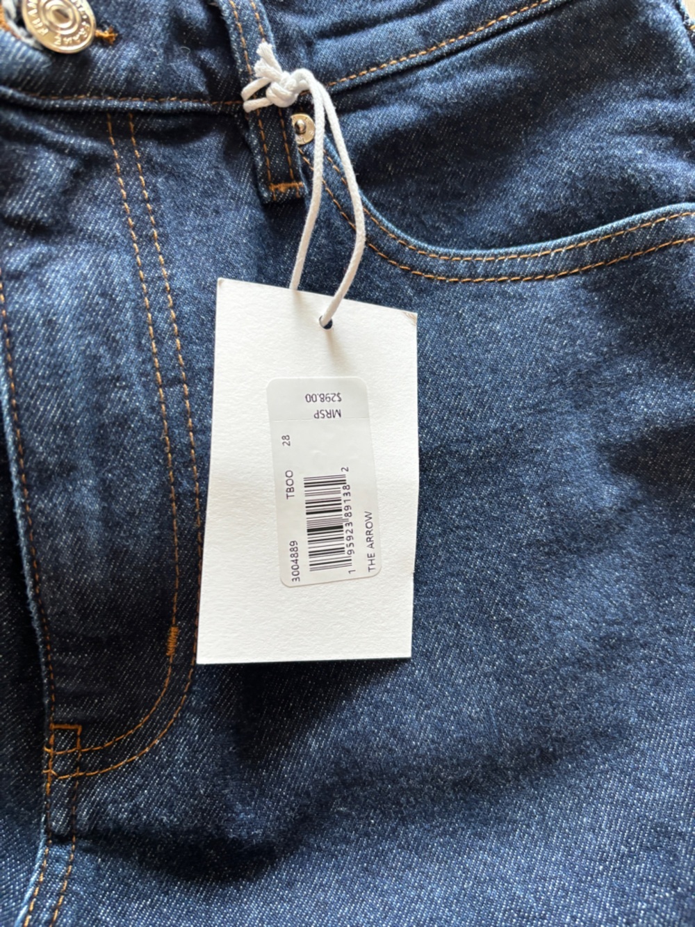 Frame Denim Women's Bootcut Jeans in Dark Indigo - Picture 2 of 6